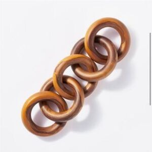 STUDIO MCGEE NWT teal wood decorative links